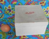 Vintage cake box Fuller's Chocolate Layer Cake 5/6 old food shop packaging EMPTY